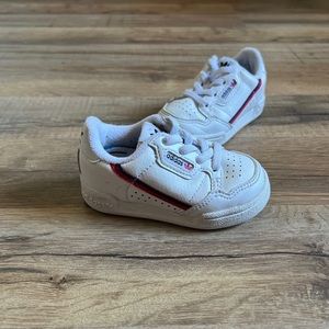 Adidas Continental 80 Athletic Baby Toddler Shoes White/Red Size 5k G28218